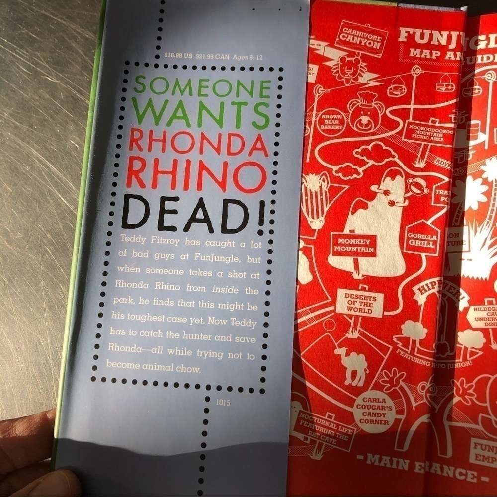 Funjungle: Big Game by: Stuart Gibbs, Hardback book - Picture 3 of 8
